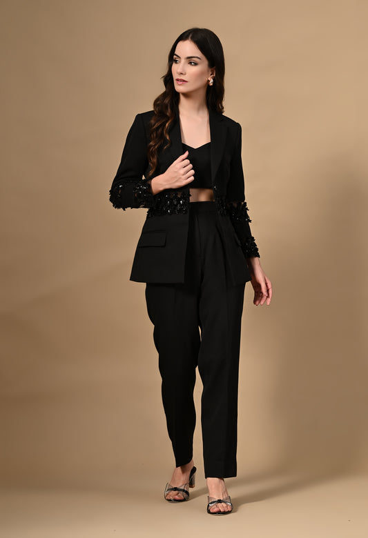 Black Diamond Pant Suit