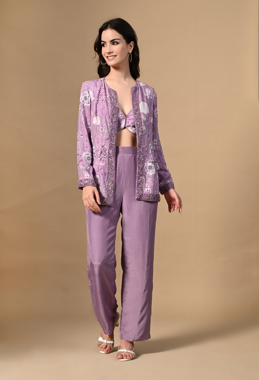 Lavender Luxe Pant Suit